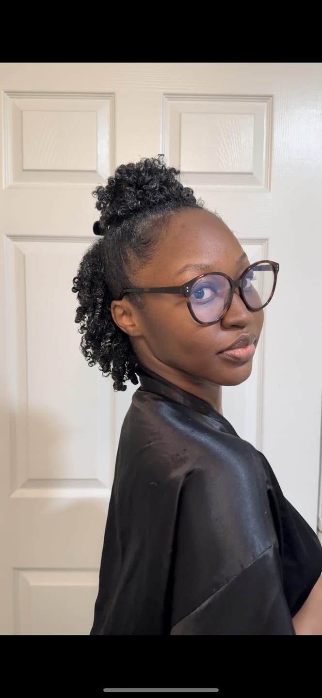 Customer photo review of Curl Enhancer Cream