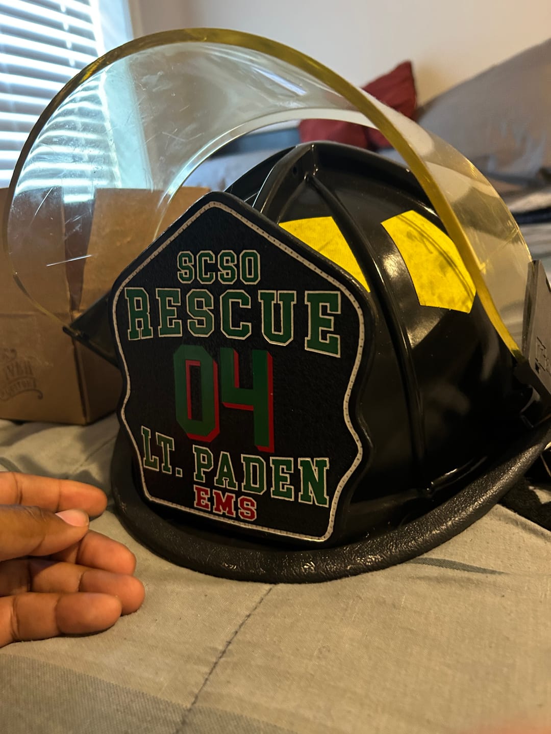 Customer photo review of Classic Leather Shield