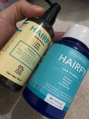 Customer photo review of Vitaminas Hairfy