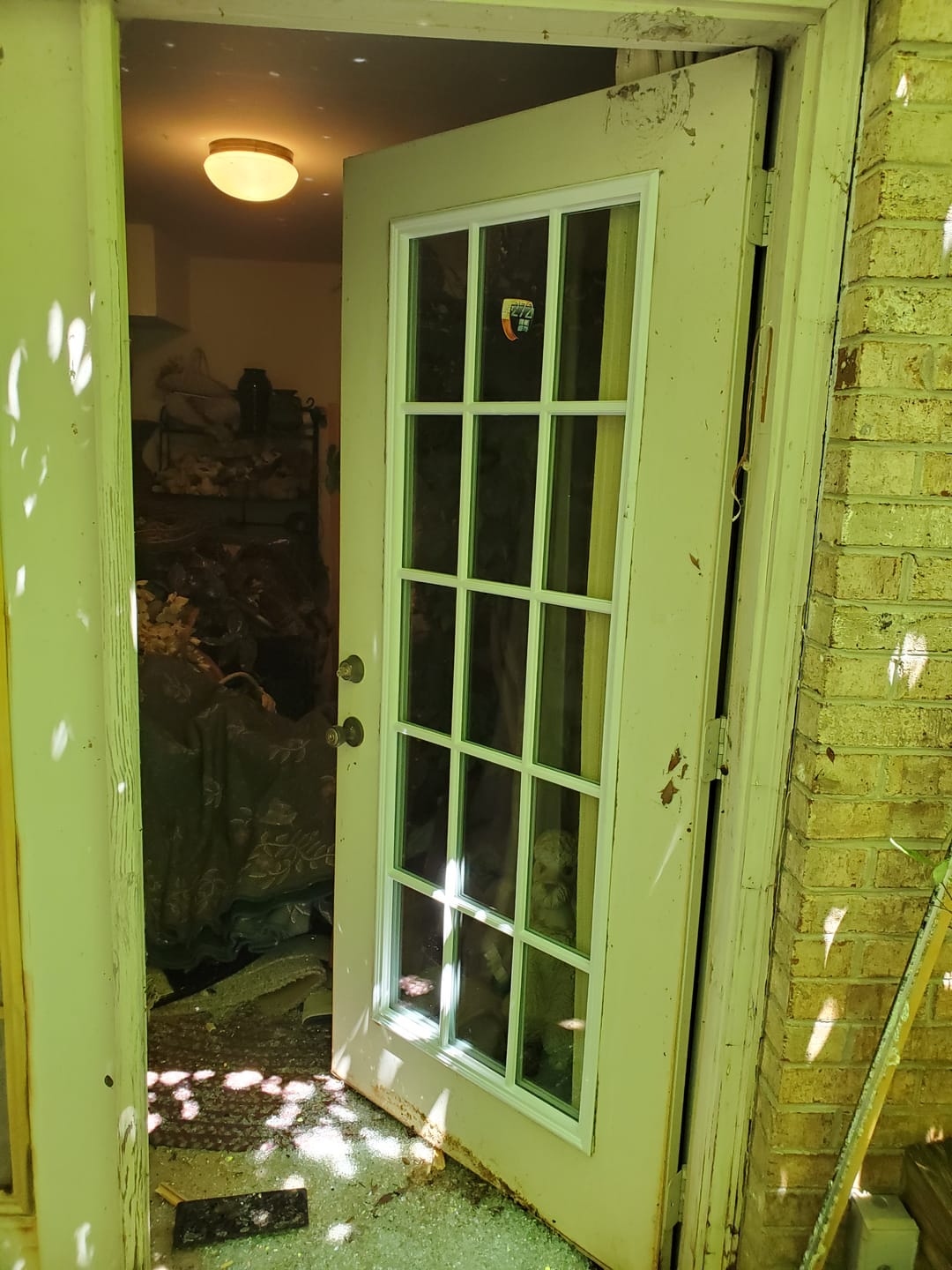 Customer photo review of Clear 15 Lite Glass and Frame Kit (Full Lite)