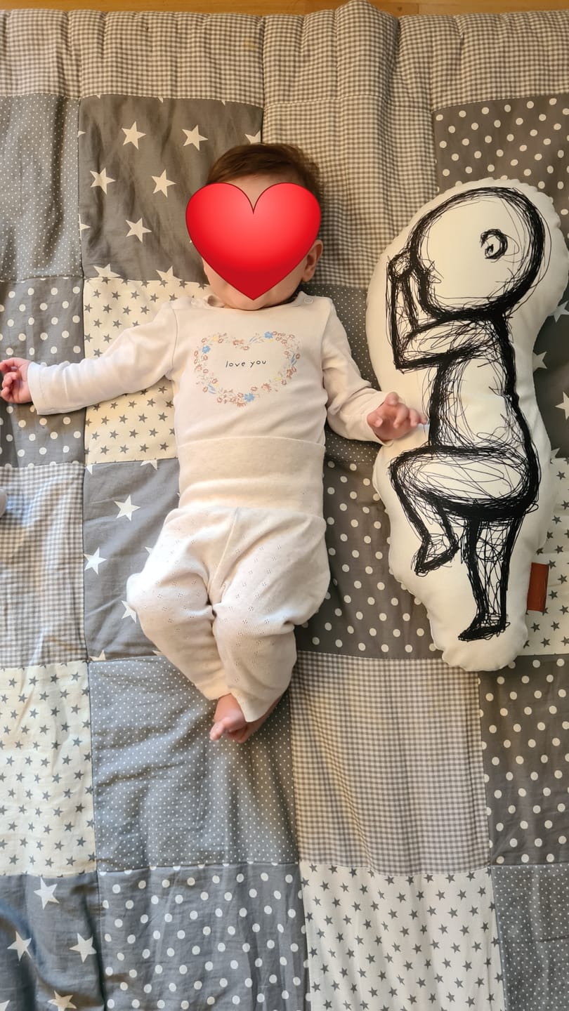 Customer photo review of BABYKISSEN SCRIBBLE ONE