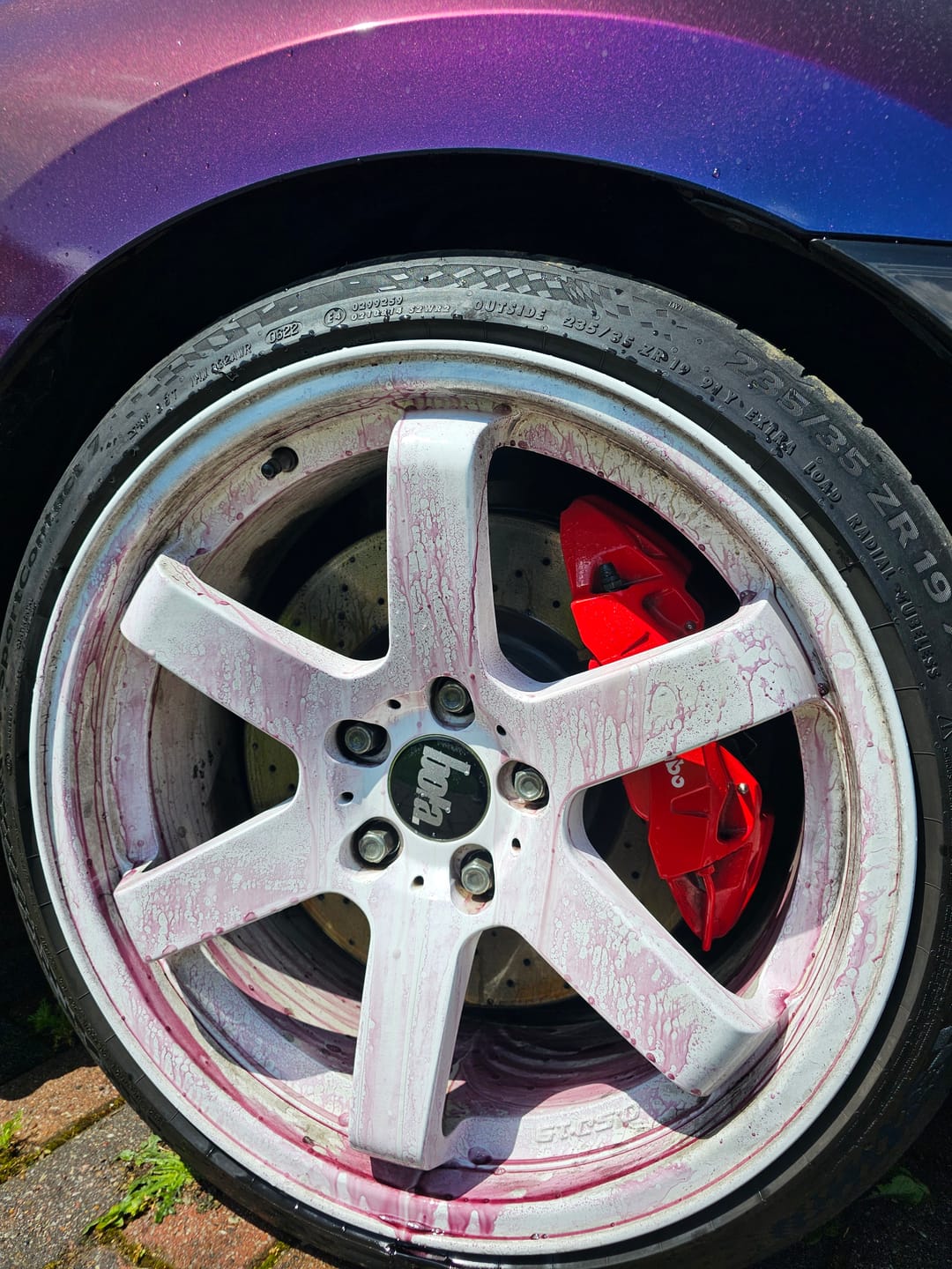 Customer photo review of AURORA - ADVANCED FALLOUT REMOVER