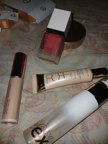 Customer photo review of O.TWO.O LIQUID BLUSH