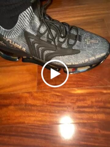 Customer video review of Men's Black Psalm 23s - First Edition Christian Shoes