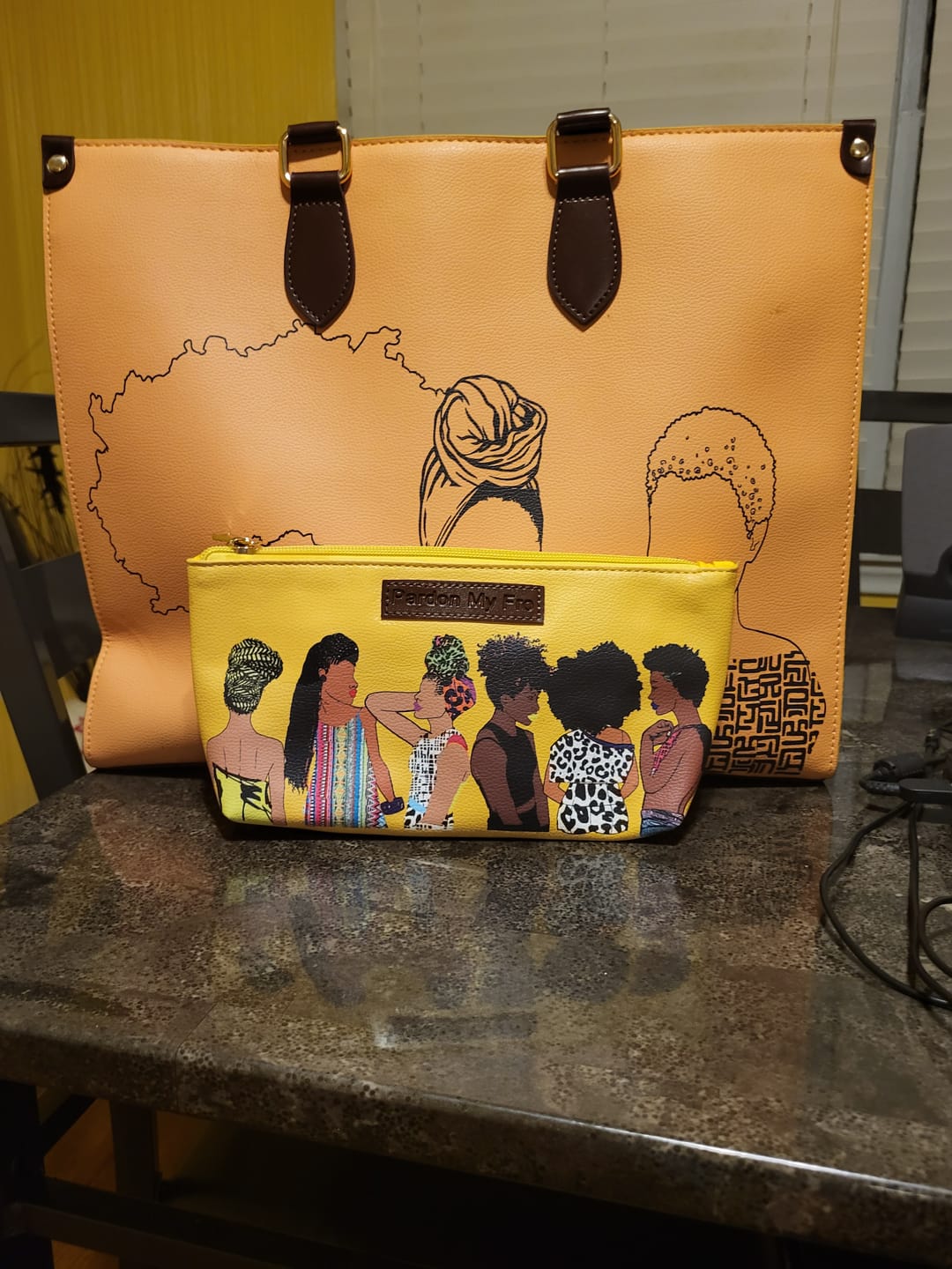 Customer photo review of Squad Cosmetic Bag