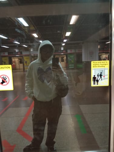 Customer photo review of 'Fancy' hoodie