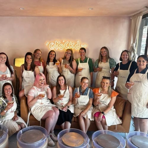 Customer photo review of Vases & Vino (BYO, 18+)