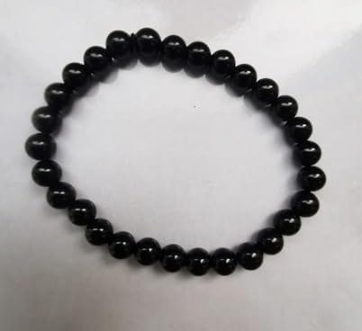 Customer photo review of Turmalin (Schörl) Edelstein Armband aus echtem Naturstein
