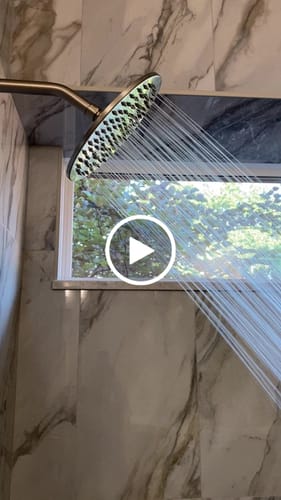 Customer video review of 8 Inch Rain Shower Head