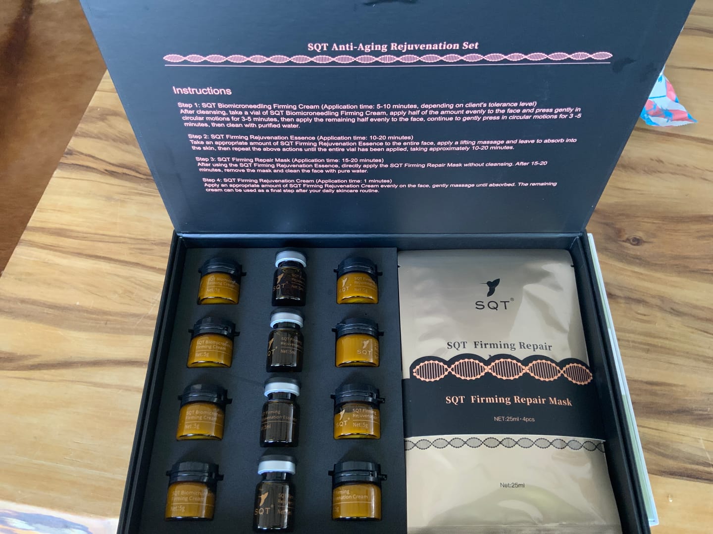 Customer photo review of SQT Anti-Aging Starterset inkl. Online Schulung