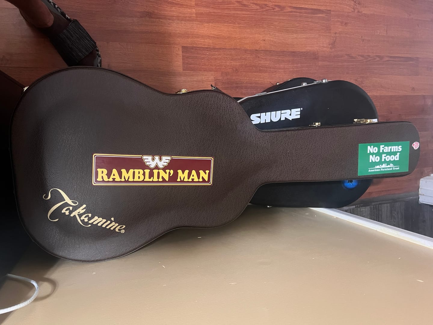Customer photo review of Keep Honking Bumper Sticker