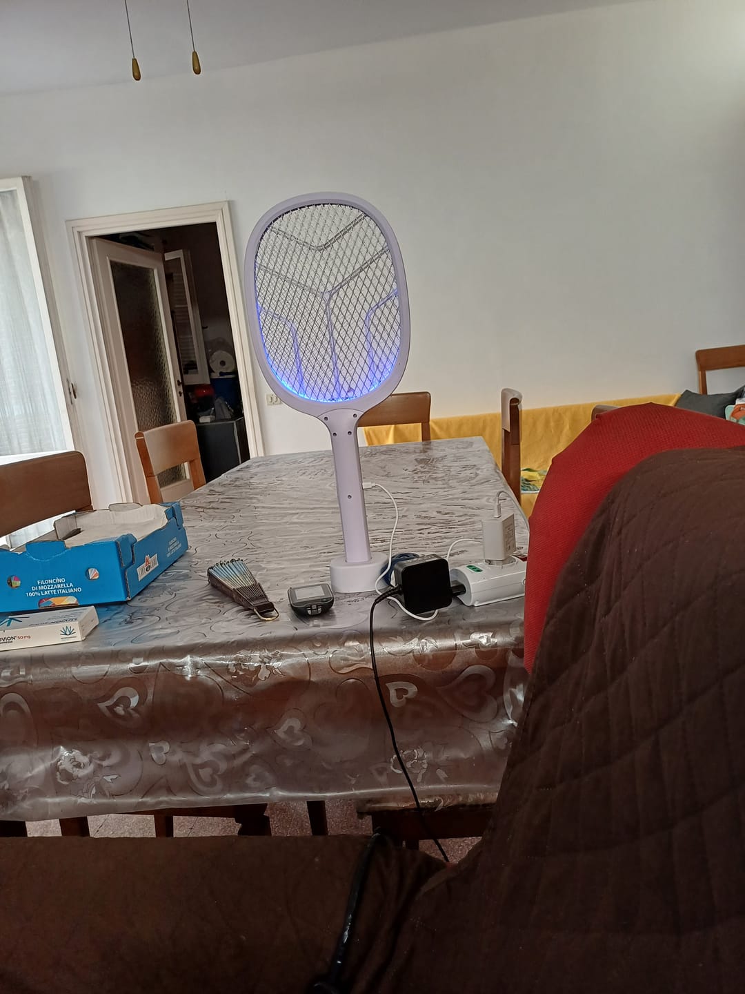 Customer photo review of (2 Pezzi) - Racchette Zanzare Elettriche Ricaricabili 2 in 1 Lampada Led Fulmina Insetti