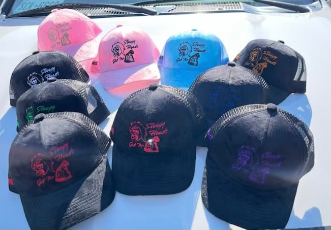 Customer photo review of Velvet Trucker Hat