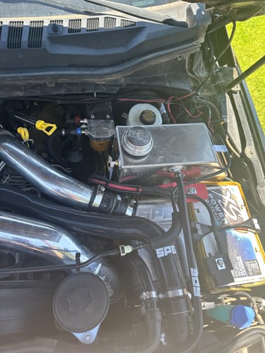 Customer photo review of SPE Motorsport 2011-2023 6.7 Powerstroke Booklung Billet Intercooler