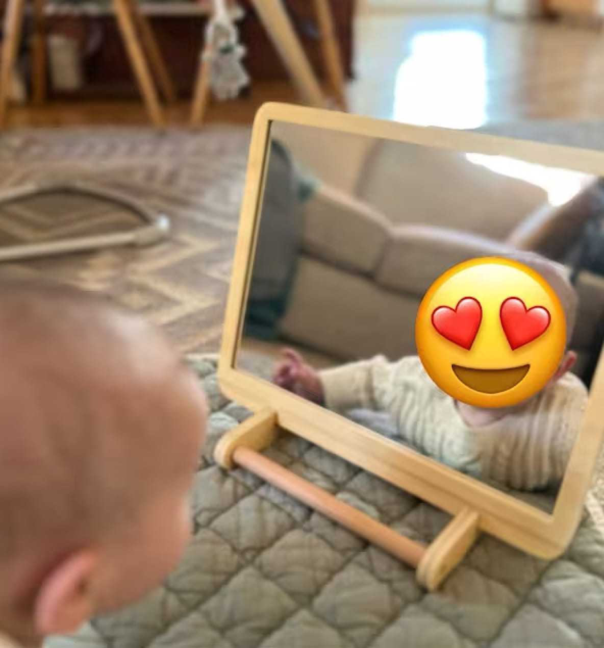 Customer photo review of All-in-one Tummy Time Set
