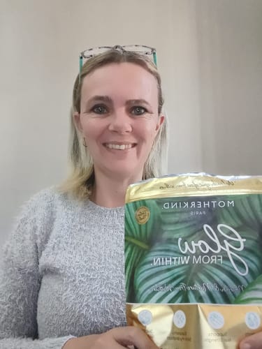 Customer photo review of Glow From Within Collagen - Bigger 500g Pack