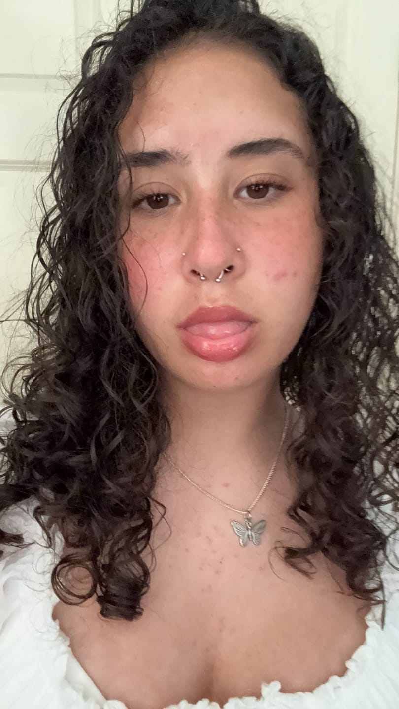 Customer photo review of BUTTERFLY PENDANT