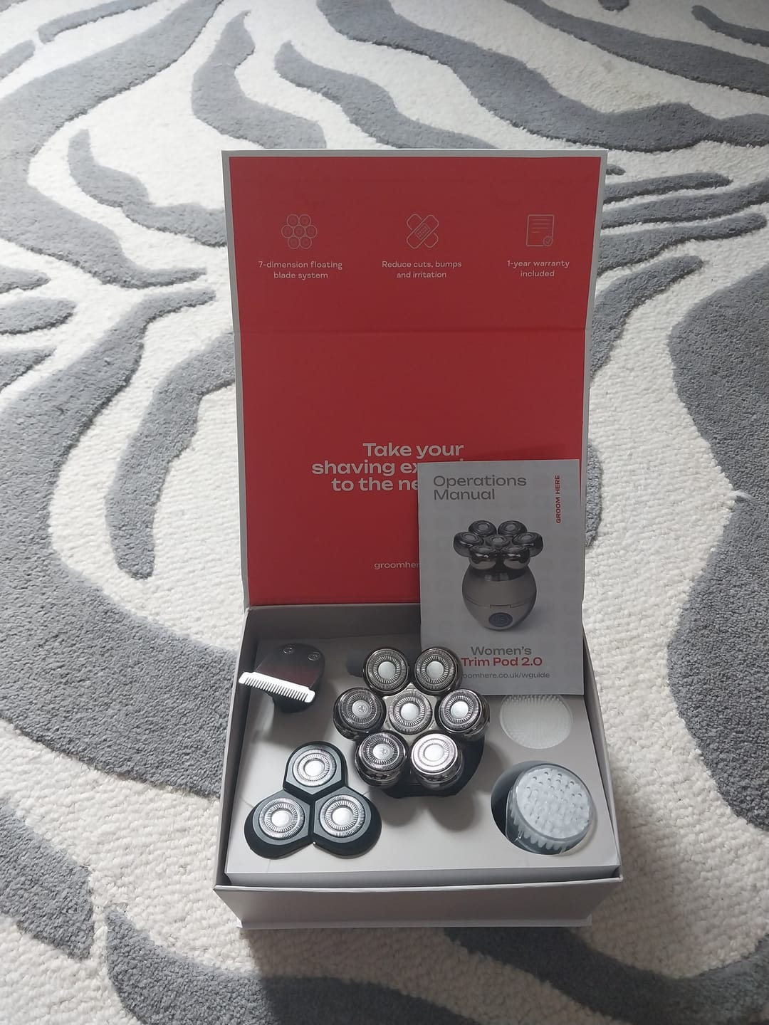 Customer photo review of Trim Pod 2.0 Women Shaver
