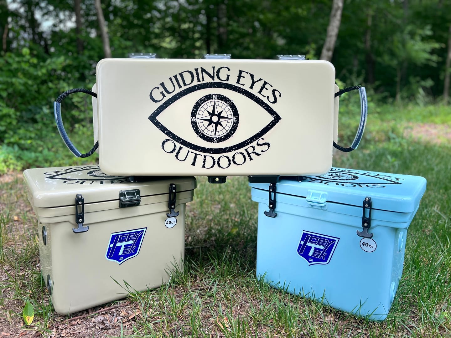 Customer photo review of ICEY-TEK 40 Quart Cooler