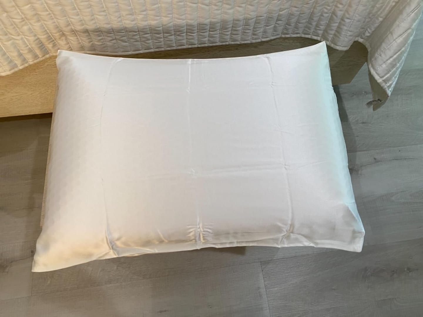 Customer photo review of Silke Pudebetræk - Skånsomt betræk godt for hud og hår