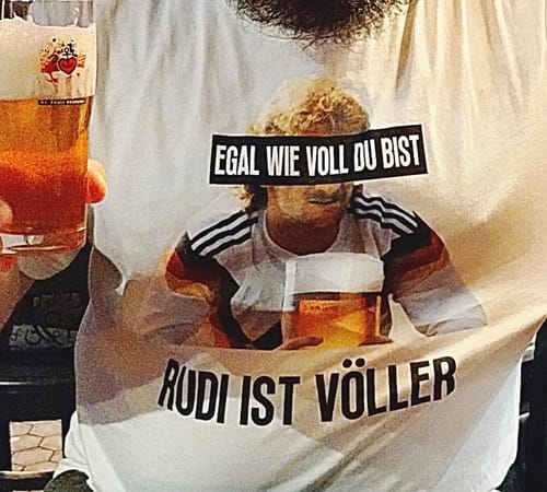 Customer photo review of EGAL WIE VOLL - Premium Shirt