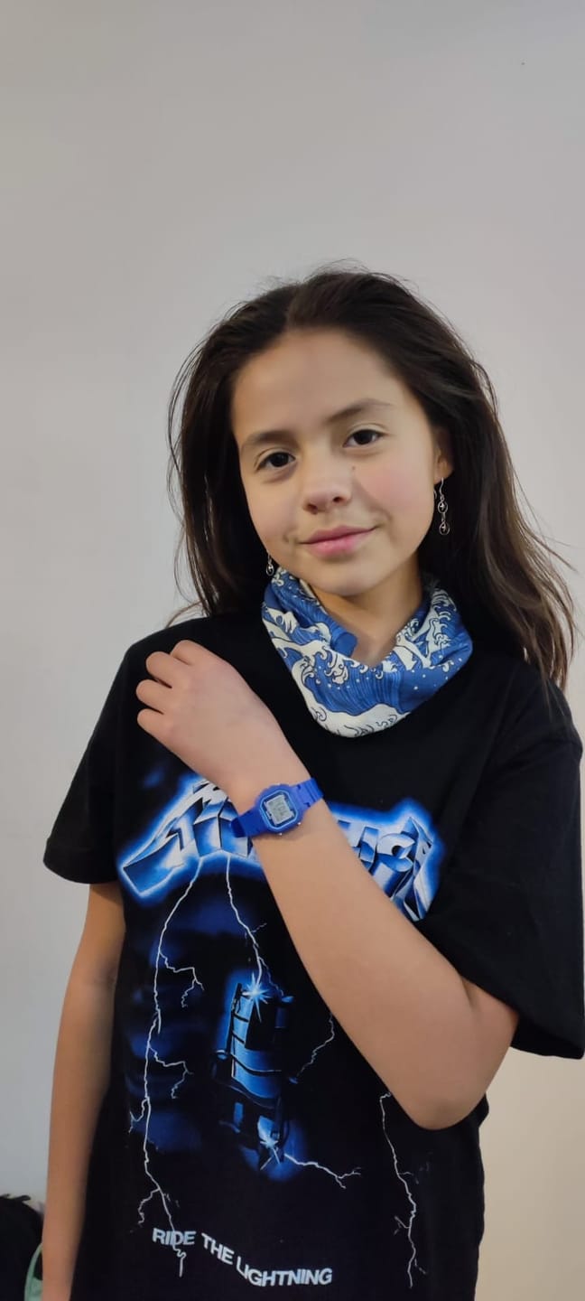 Customer photo review of Reloj Casio Vintage LA-20WH-2ADF Azul