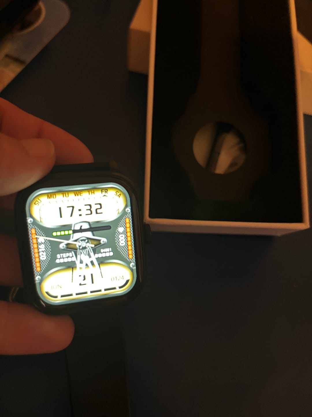 Customer photo review of Hyper Smartwatch – Premium Gesundheit, Sport & Alltag