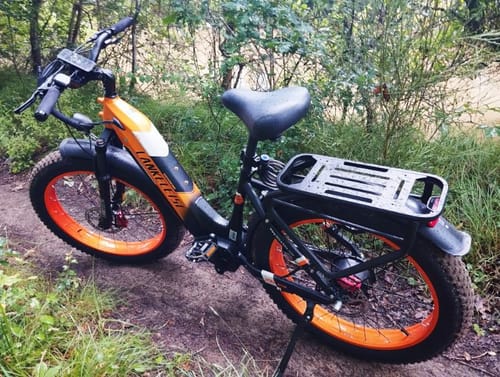 Customer photo review of Lankeleisi MG600 Plus 1000W Bafang Motor 26" Fat Bike All Terrain SUV E-Bike 48V 20Ah Samsung Battery