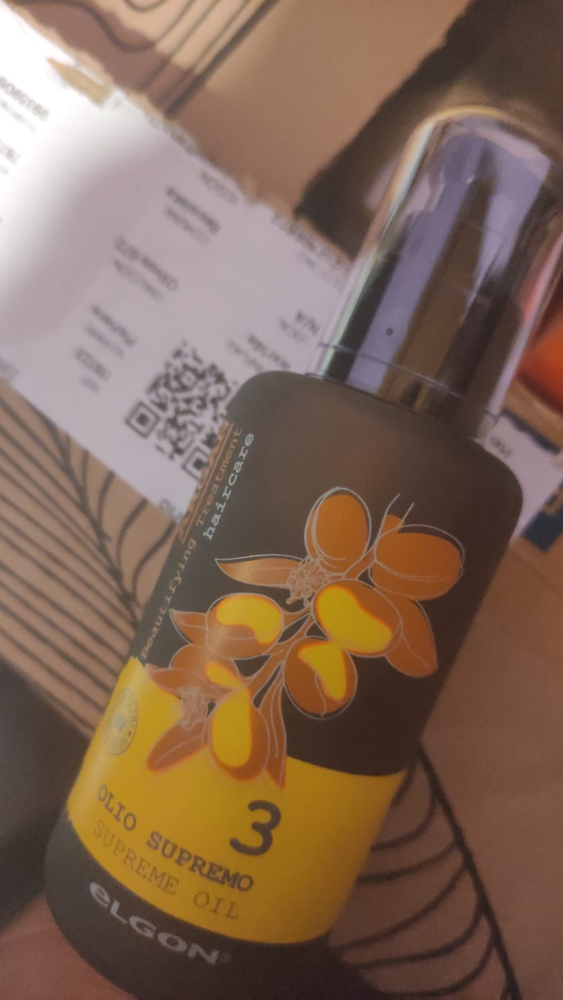 Customer photo review of Óleo Argán Supremo 3 Elgon 100ml