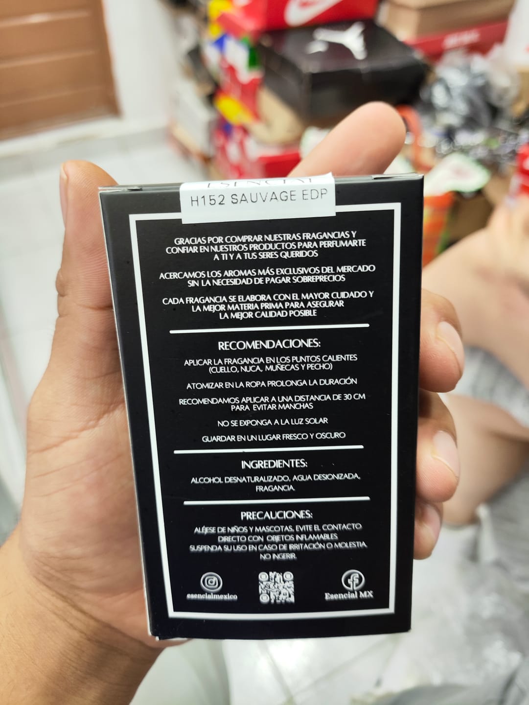 Customer photo review of H152 Inspirado en: Sauvage Eau de Parfum - Dior
