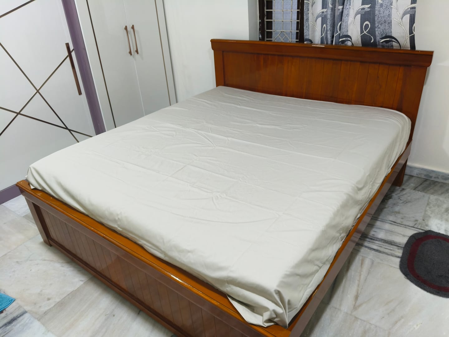 Customer photo review of Flo Super Soft Bedsheet
