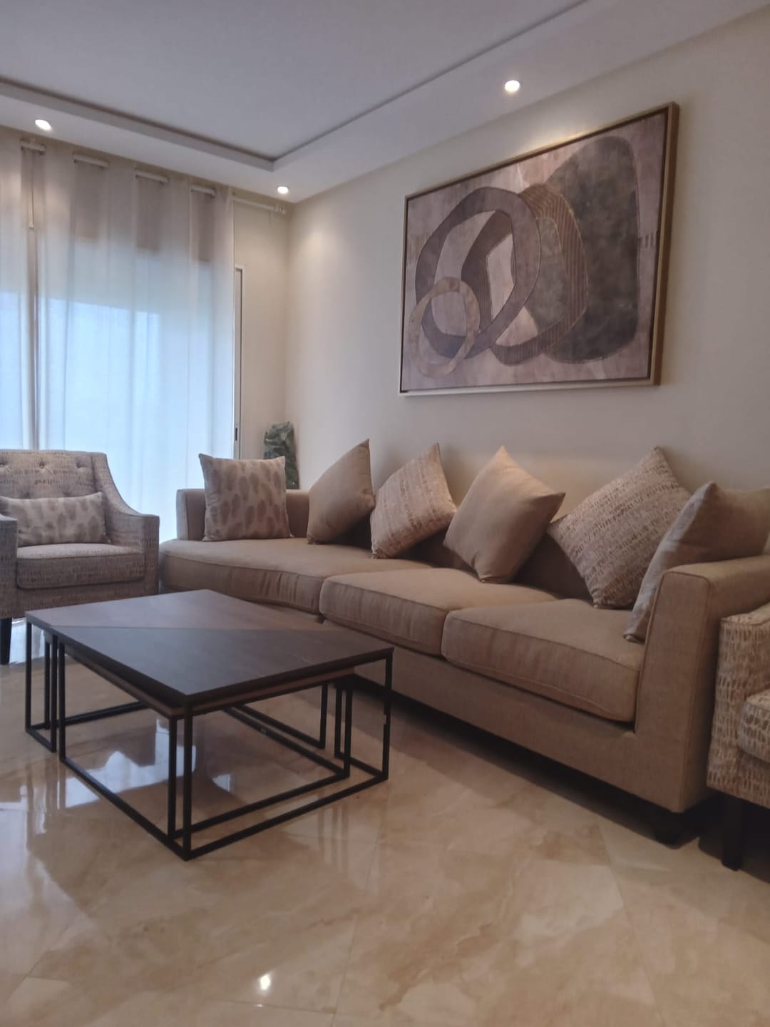 Customer photo review of Tableau décoratif Boho Oasis - Cadre américain