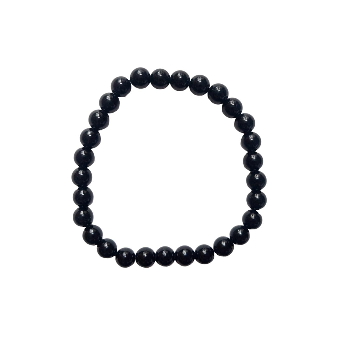 Customer photo review of Turmalin (Schörl) Edelstein Armband aus echtem Naturstein