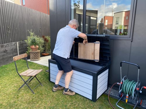 Customer photo review of Denali Duotech Storage Box 570 L