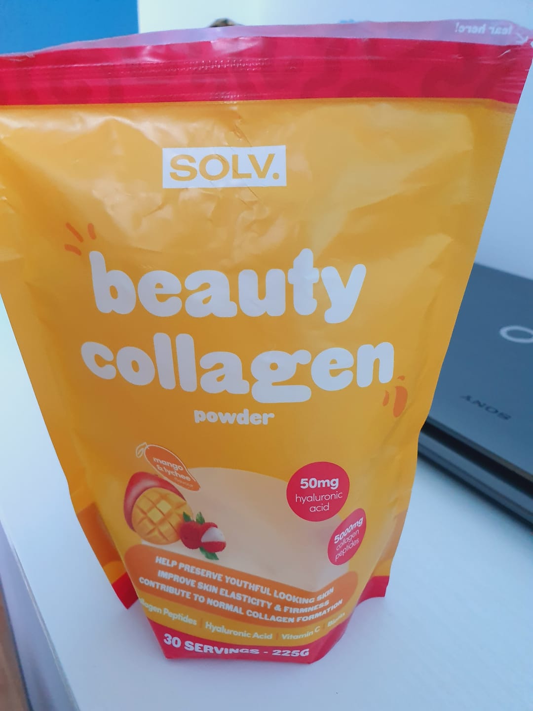 Customer photo review of Collagen Powder - Refill