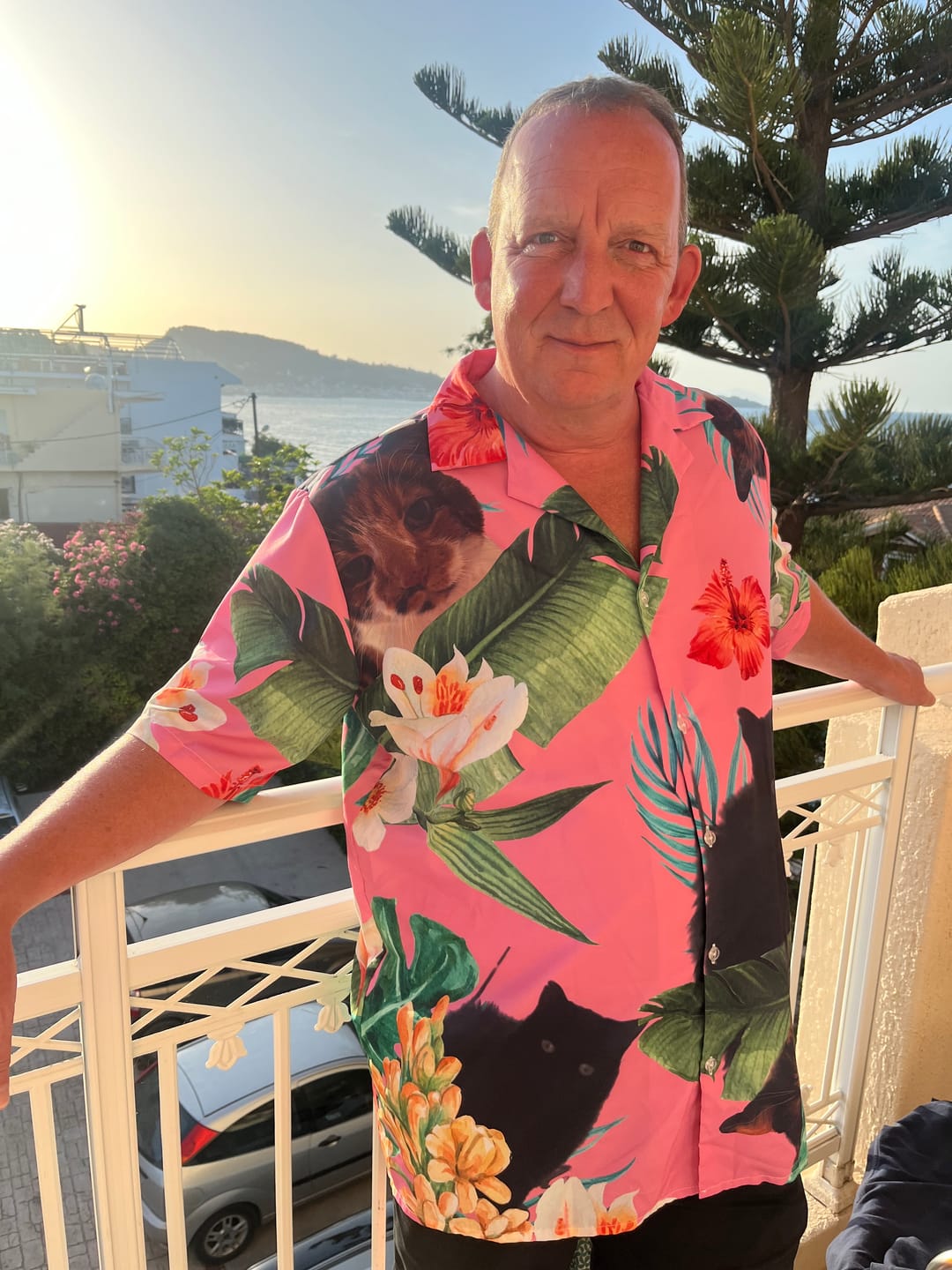 Customer photo review of Your photo - Personalised hawaiian shirt