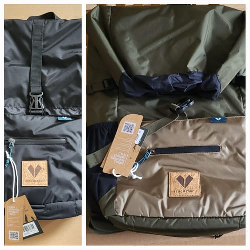 Customer photo review of BERGMENSCH® Rolltop Rucksack HANS