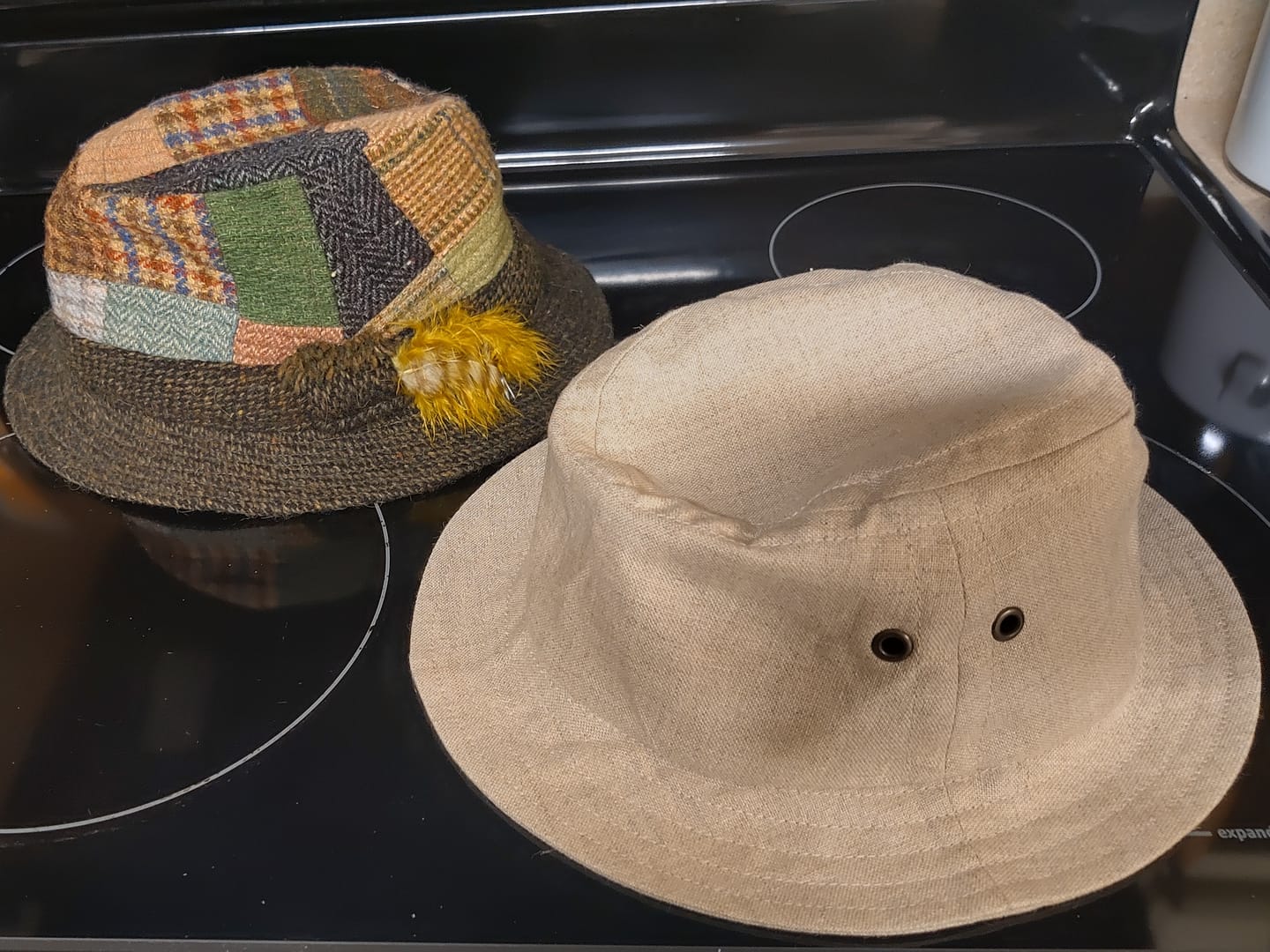 Customer photo review of Pork Pie Hat Linen