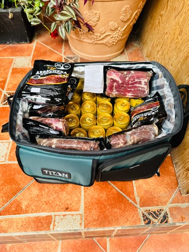 Reseña con foto de un cliente sobre Arrachera Marinada