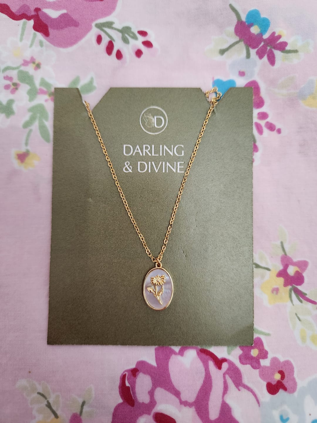 Customer photo review of The Little Way Necklace