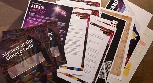 Customer photo review of Mystery at the Groove Gala