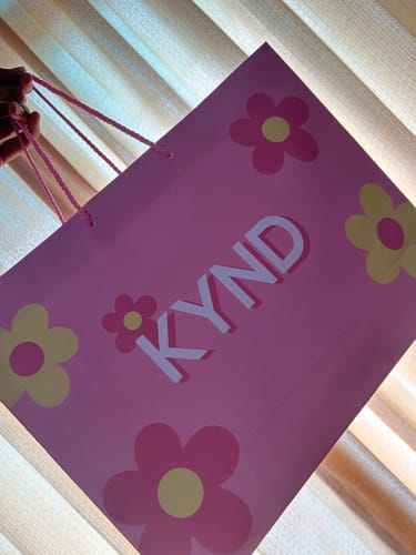 Customer photo review of Kynd Paper Bag