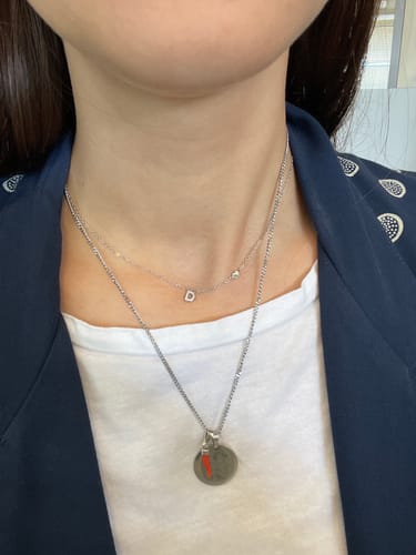 Customer photo review of Collana letter love