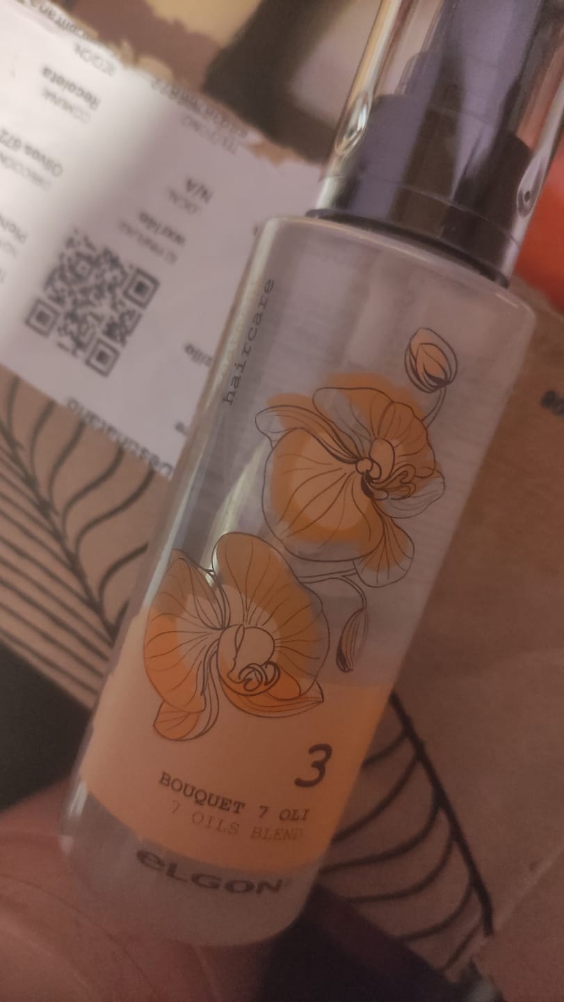 Customer photo review of Óleo 7 Aceites Refibra Bouquet 100ml Elgon