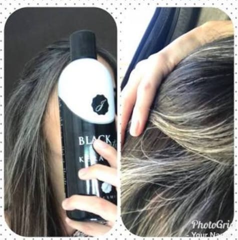 Customer photo review of Black Matiz Keratina de JEHESMIPA ®