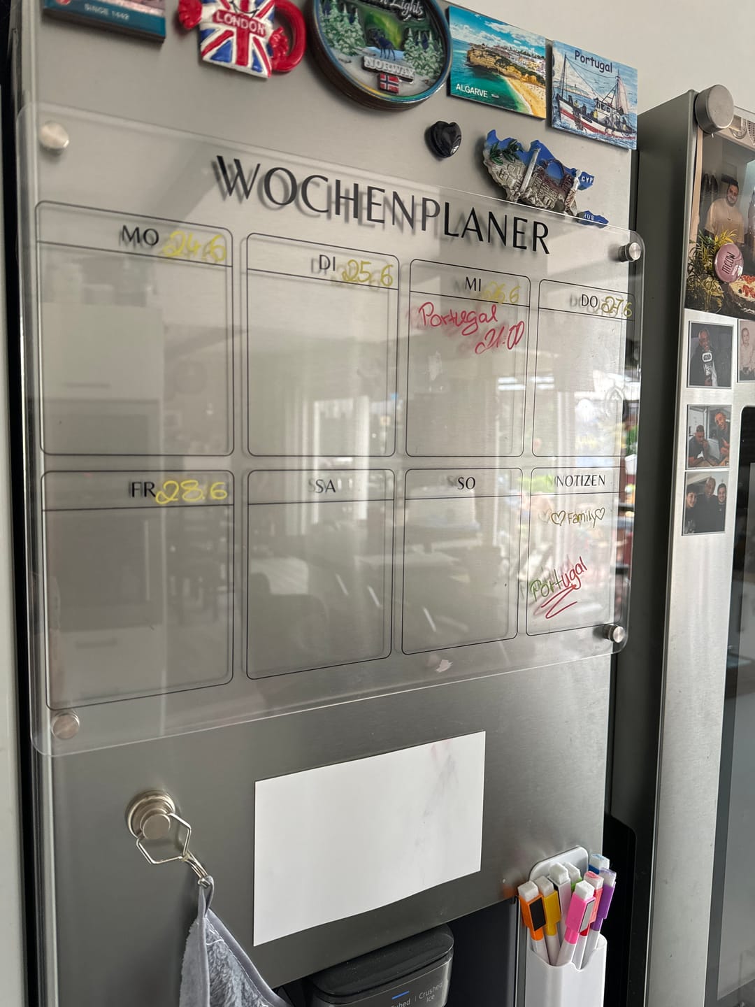 Customer photo review of Kühlschrankplaner "Wochenplan"