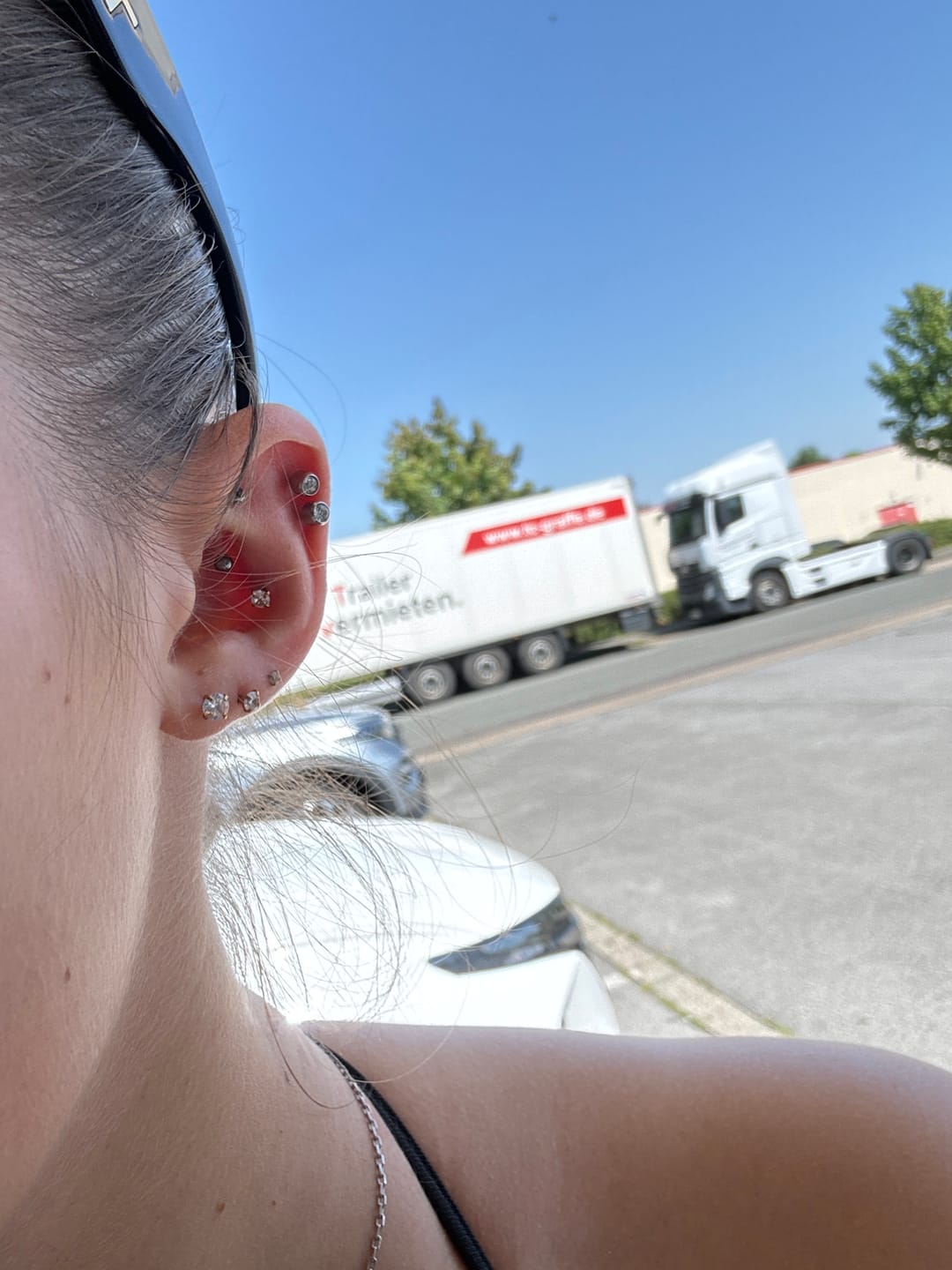 Customer photo review of Britney Piercing | Titan