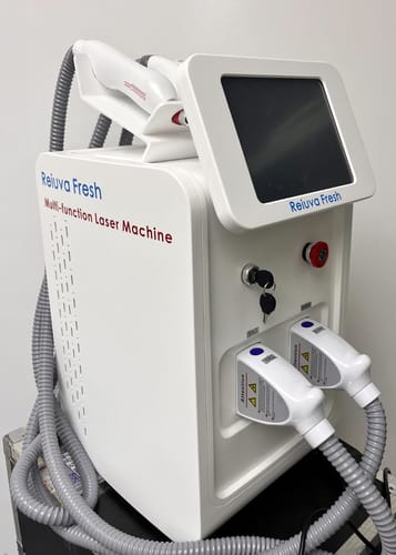 Customer photo review of Multi-function Laser Machine for Hair Removal + Tattoo Removal + E-Light Skin Rejuvenation