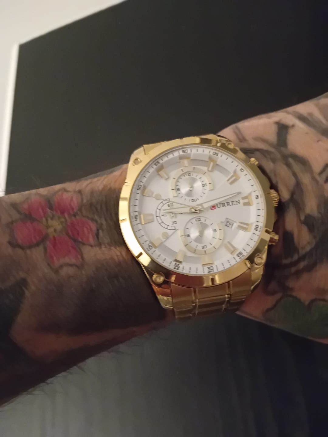 Customer photo review of Curren Dublino® orologio uomo acciaio