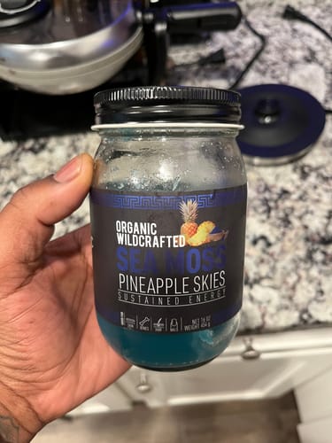 Customer photo review of Pineapple Skies Sea Moss Gel